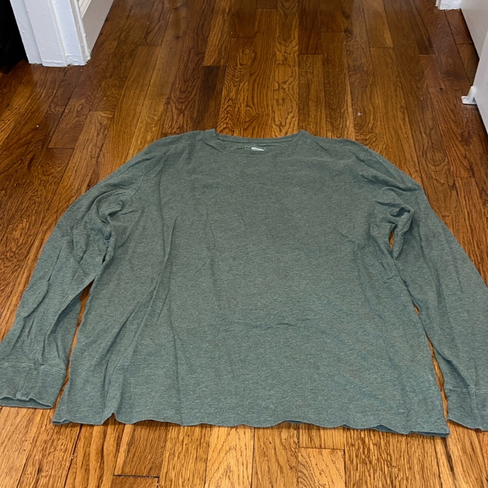 Green Mens Long Sleeve